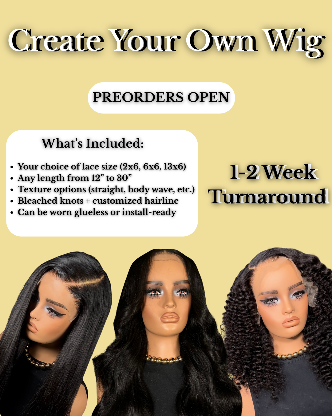 Create Your Own Wig