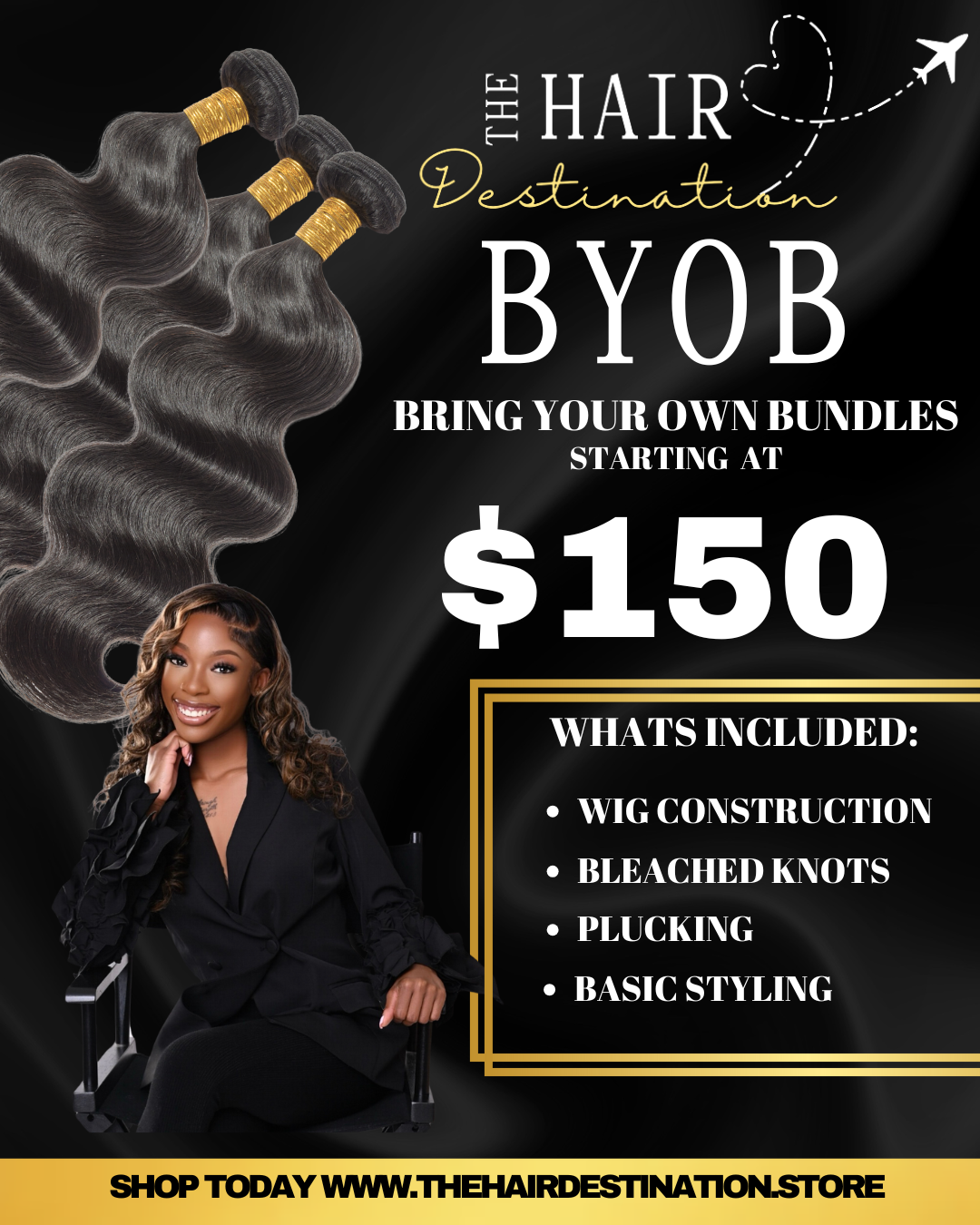 Bring Your Own  Bundles Custom Wig